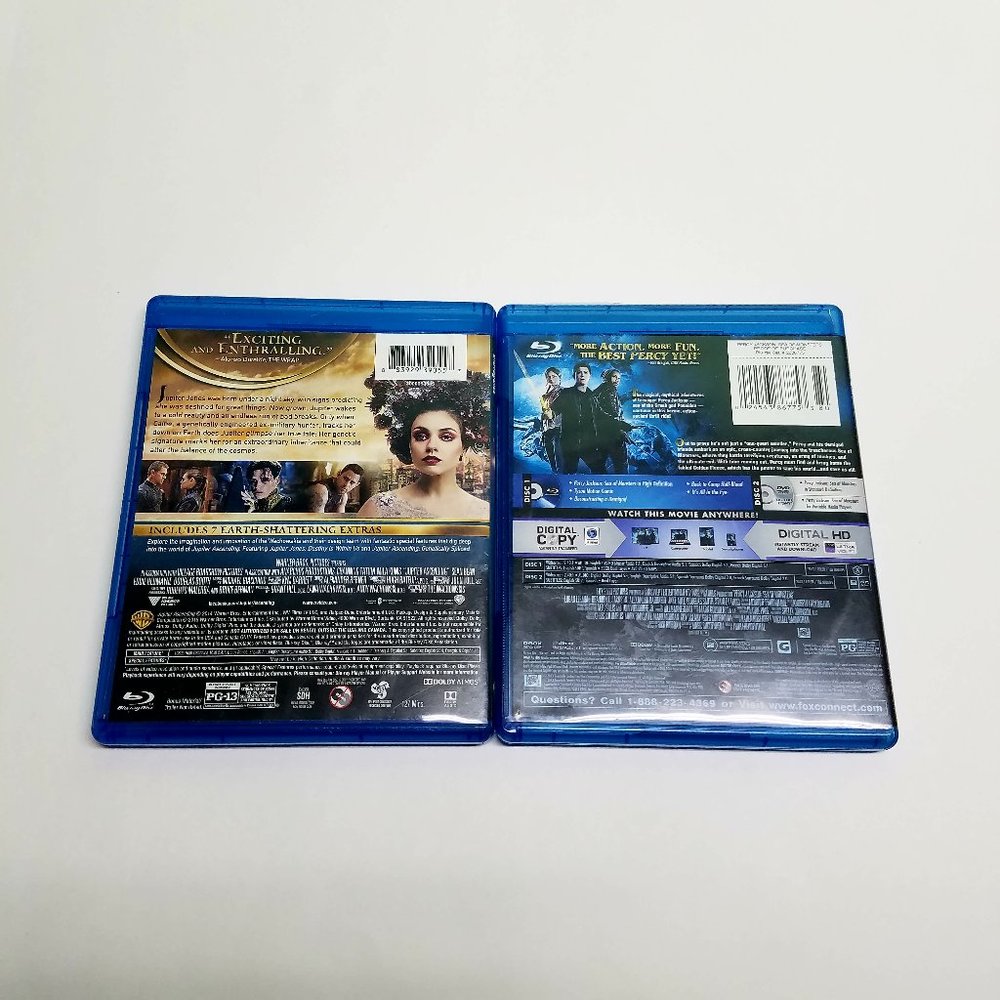 2 MOVIES Blu Ray | Jupiter Ascending & P. Jackson - Picture 2 of 3